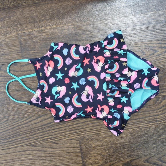 H&M | mermaid rainbow bathing suit - Picture 1 of 4